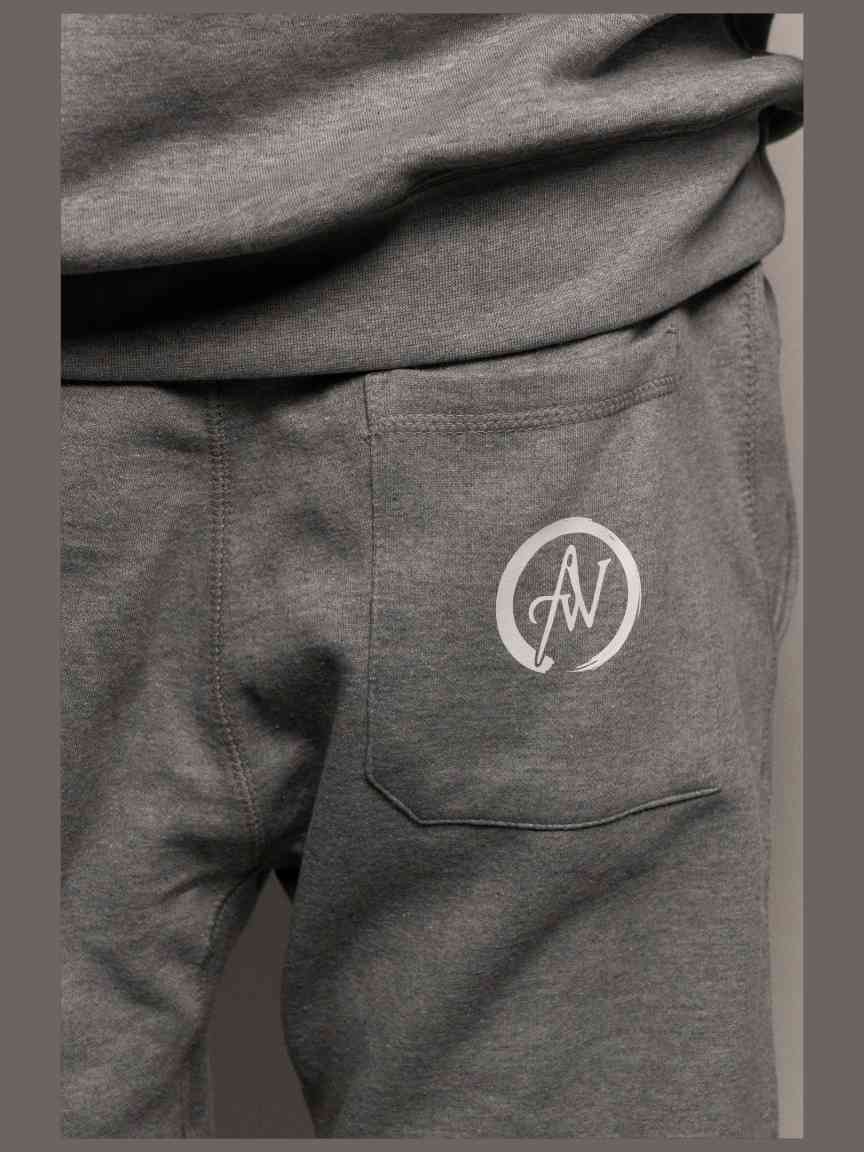 Standard Gray, Flat WT Print Jogger