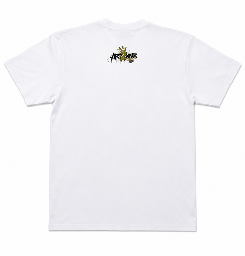ART2WEAR Olive Edition Graphic Tee – White Streetwear T-Shirt