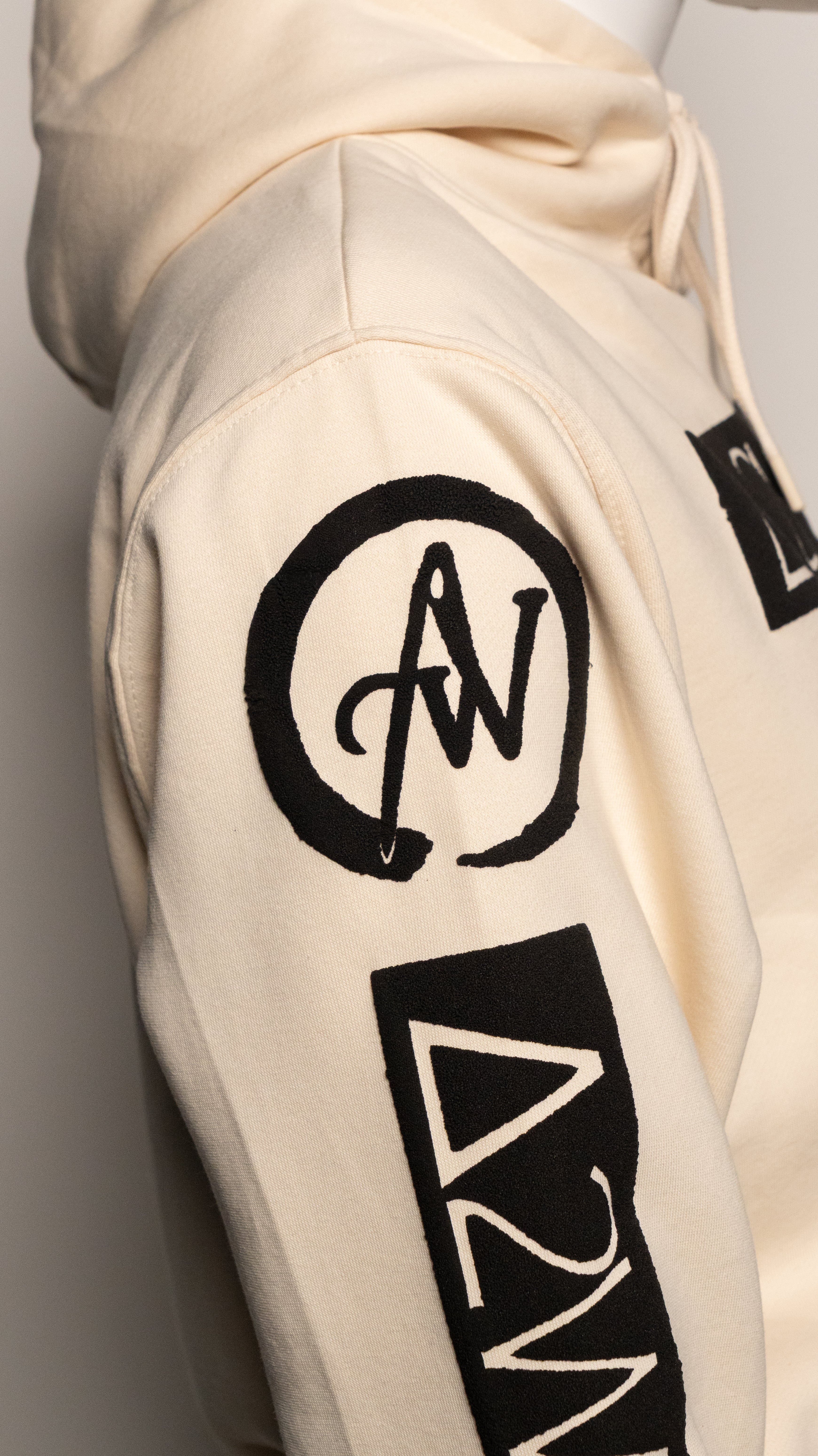 Ultra Soft, Black Bubble Print Hoodie